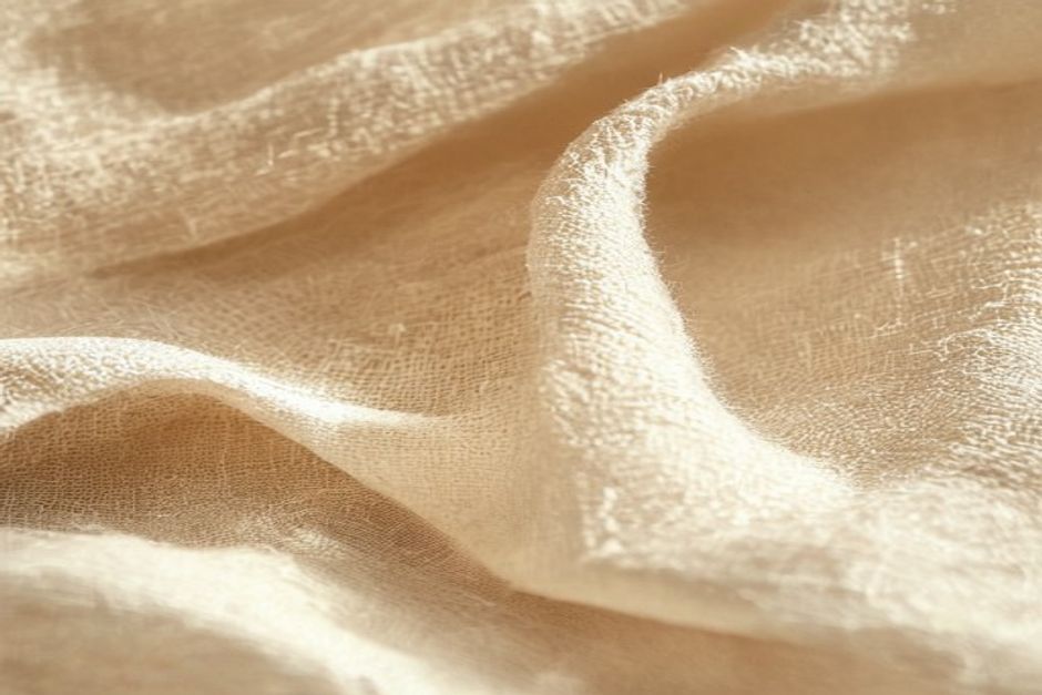 Warme Leinen- und Papiertextur